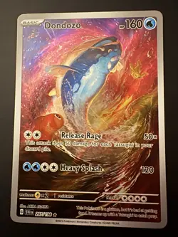 Pokemon Dondozo 207/198 Full Art Illustration Holo Rare Scarlet & Violet NM - Image 3