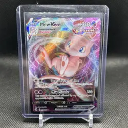 2021 Pokemon Mew 114 / 264 Vmax Fusion Strike Sword Shield SWSH TCG Ultra Rare - Image 4