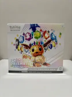 Pokemon Scarlet Violet Prismatic Evolutions Elite Trainer Box ETB Factory Sealed - Image 1
