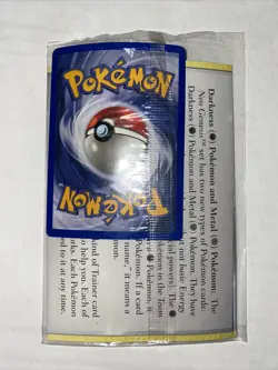 MARILL BRAND NEW SEALED POKEMON BLACK STAR PROMO #29 WOTC NEO GENESIS - Image 3