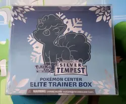 Pokemon TCG Silver Tempest ETB Pokemon Center Exclusive Factory Sealed New - Image 1