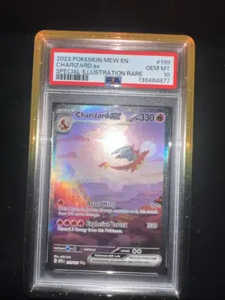 Pokemon TCG Charizard EX 199/165 Scarlet & Violet Special Illustration PSA 10 - Image 3