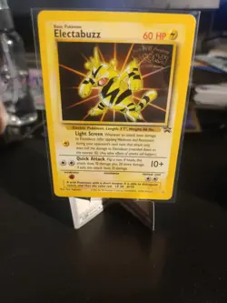 Electabuzz 2 (Pokemon The First Movie) Wotc Black Star Promo - Image 1