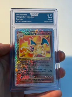 Pokemon Glurak/Charizard 3/110 Legendary Collection (2002) Reverse Holo AOG 1,5 - Image 2