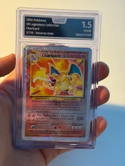 Pokemon Glurak/Charizard 3/110 Legendary Collection (2002) Reverse Holo AOG 1,5 - Image 4