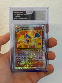 Pokemon Glurak/Charizard 3/110 Legendary Collection (2002) Reverse Holo AOG 1,5 - Image 5