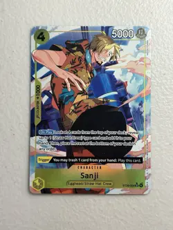 One Piece Egghead Starter Deck Sanji ST29-004 SR ALT ART NM - Image 1