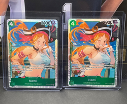 Nami SR’s Foil OP14-031 The Azure Sea’s Seven One Piece (LOT OF 2) - Image 1