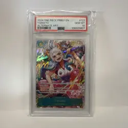 2024 ONE PIECE PRB01-PREMIUM BOOSTER ALTERNATE ART #121 YAMATO PSA 10 - Image 1