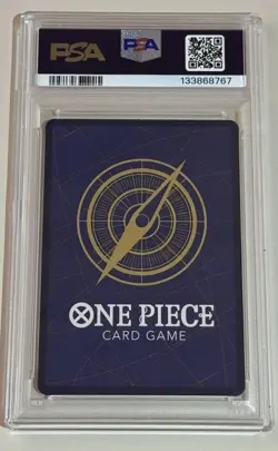 SANJI - ONE PIECE PRB02 ENGLISH #OP06-119 MANGA ALTERNATE ART PSA 9 - Image 2