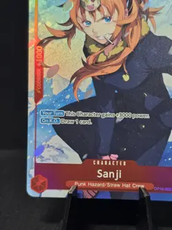 One Piece Sanji Parallel Alt Art OP10-005 SR Royal Blood Foil Near Mint - Image 5