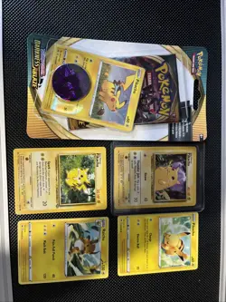 Pikachu Pokemon Card Lot, Promo, Sealed - Image 1