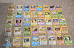 Vintage Pokemon WOTC Bundle -40 Card Lot - Base/Jungle/Fossil - No Duplicates - Image 1