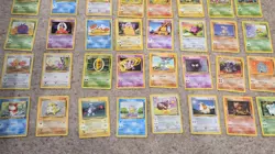Vintage Pokemon WOTC Bundle -40 Card Lot - Base/Jungle/Fossil - No Duplicates - Image 2
