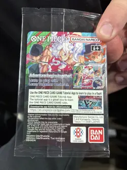 One Piece Monkey D. Luffy US Voyage College Basketball Card Rutgers 1/23 IN HAND - Image 2