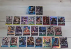 🌟One Piece Card Game TCG 76 Cards (SEC/SR/C/UC) Bulk Sales Pre-owned Japanese - Image 4