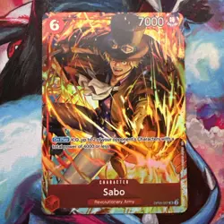 Sabo (Illustration Box Vol.5) OP05-007 One Piece Promotion Cards Foil - Image 1