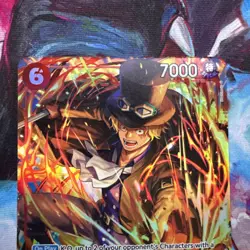 Sabo (Illustration Box Vol.5) OP05-007 One Piece Promotion Cards Foil - Image 2