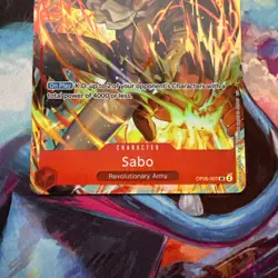 Sabo (Illustration Box Vol.5) OP05-007 One Piece Promotion Cards Foil - Image 3