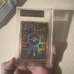 Ancient Mew Promo Pokemon The Movie 2000 Card Holo Foil BGS 9 w/swirl - Image 2