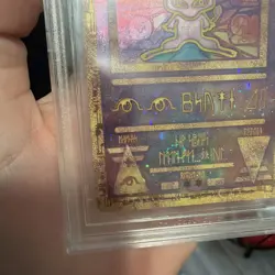 Ancient Mew Promo Pokemon The Movie 2000 Card Holo Foil BGS 9 w/swirl - Image 3