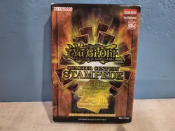 Yu-Gi-Oh! Trading Card Game Stampede Box 25th Quarter Century (Factory Sealed) - Image 1