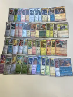 Pokemon Black Bolt & White Flare Pokeball 50 Card Lot - Image 1