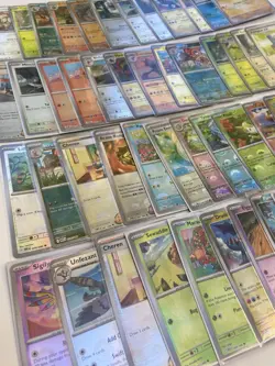 Pokemon Black Bolt & White Flare Pokeball 50 Card Lot - Image 2