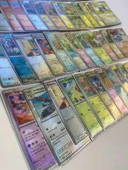 Pokemon Black Bolt & White Flare Pokeball 50 Card Lot - Image 4