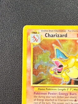 Charizard 4/102 Holo Base Set Unlimited 1999 Pokemon Card - Image 3