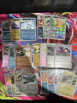 Pokemon Black Bolt And White Flare Poke/Master Ball 78 Card Lot - Image 1