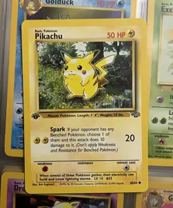 Pokemon TCG Pikachu 1st Edition #60 Jungle Set 1999 Card - Image 2