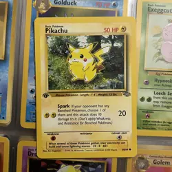 Pokemon TCG Pikachu 1st Edition #60 Jungle Set 1999 Card - Image 4