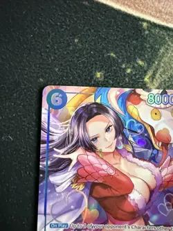 One Piece TCG Boa Hancock SR Alternative Art Card OP07-051 English Edition - Image 3