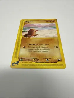 Pokemon Diglett Skyridge E-Series 50/144, Regular Card 2003 HP - Image 2