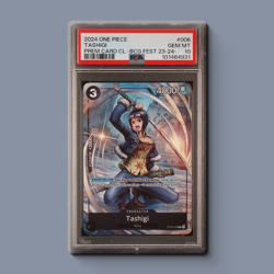GEM MINT PSA 10 💎 006 TASHIGI BANDAI CARD GAMES FEST 23-24 EDITION - Image 1