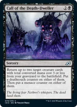 4x Call of the Death-Dweller NM-Mint, English Ikoria: Lair of Behemoths MTG Magi - Image 1