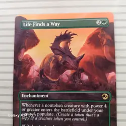 Magic: the Gathering - Jurassic World Collection ~ Rare ~ Life Finds a Way (BA) - Image 2