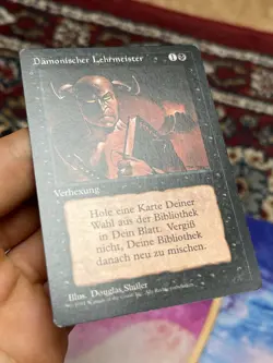 German FBB • Demonic Tutor • Pack Fresh • Mtg (1776) - Image 2