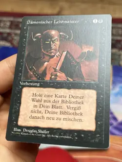 German FBB • Demonic Tutor • Pack Fresh • Mtg (1776) - Image 4