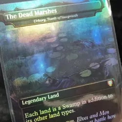 MTG FOIL Urborg, Tomb of Yawgmoth (The Dead Marshes) - The Lord of the Rings - Image 3