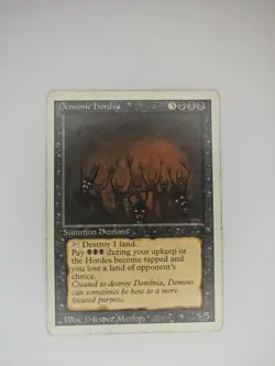 MTG Demonic hordes, English Revised Edition - Image 1