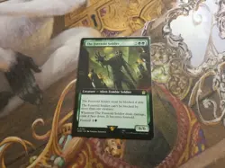 The Foretold Soldier Extended Art MTG Doctor Who - Pack Fresh - - Image 1