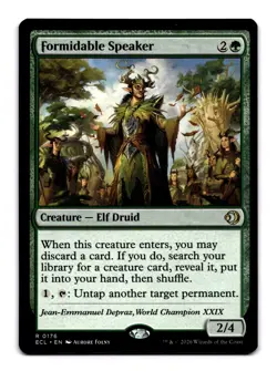Formidable Speaker - 176 ECL: Lorwyn Eclipsed R Normal NM - Image 1