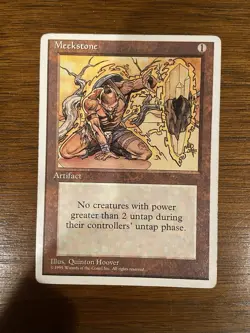 MTG Magic The Gathering Alternate 4th Meekstone - Image 1