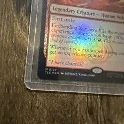 Zuko, Firebending Master Avatar: The Last Airbender: Eternal-Legal Foil - Image 3