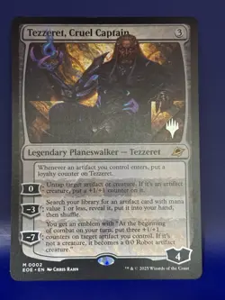 Tezzeret, Cruel Captain Edge of Eternities Promo Pack - Image 1