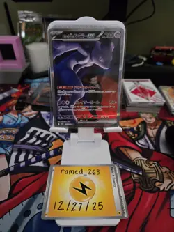 Team Rocket's Mewtwo ex SAR 237/193 M2a MEGA Dream Pokemon Card Japanese - Image 1