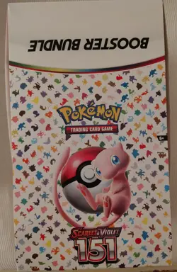 Pokemon 151 Booster Bundle Display Case Unsealed - Image 1