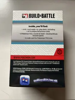 Pokemon TCG Scarlet & Violet Destined Rivals: Build and Battle Kit - Image 2